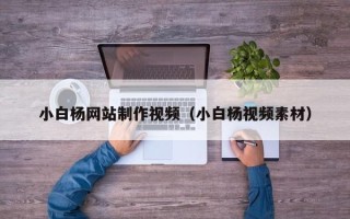 明港小白杨网站制作视频（小白杨视频素材）